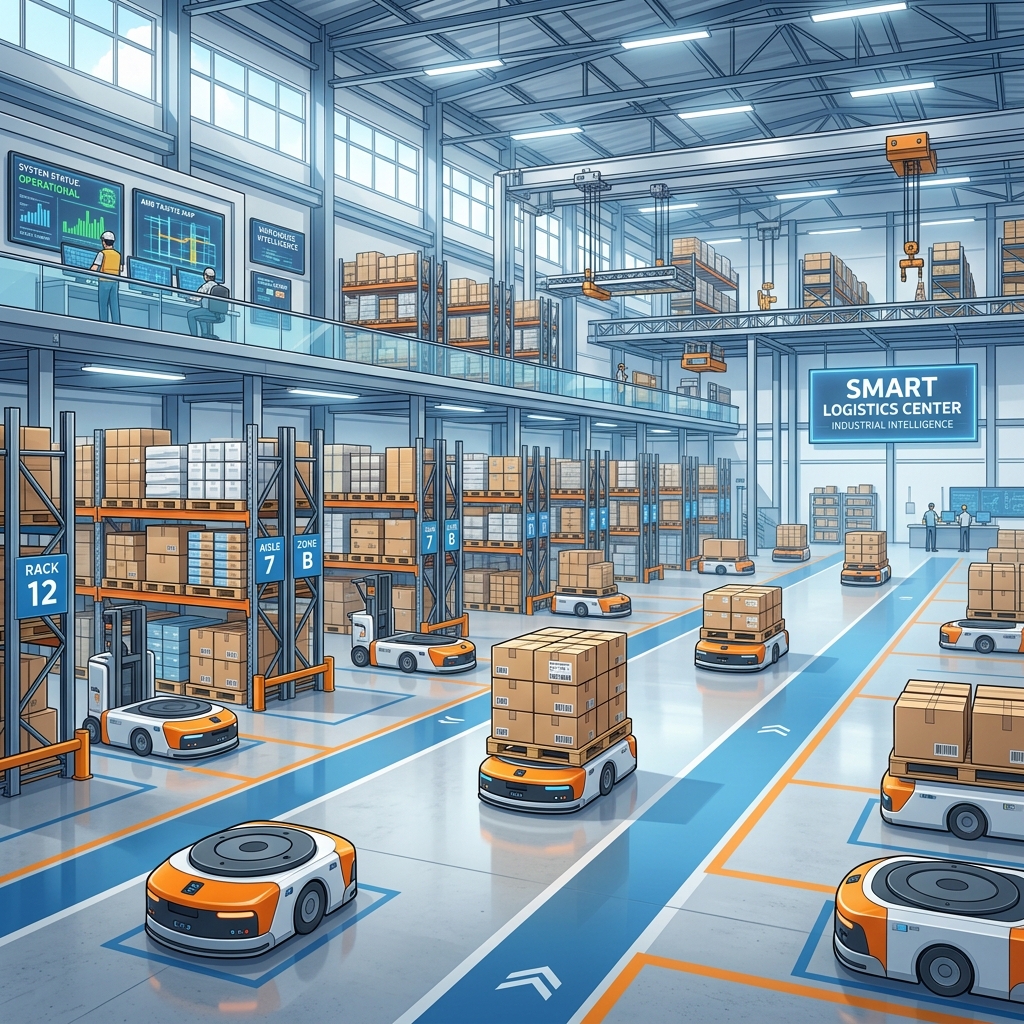 The Future of Warehouse Automation: AMR vs. AGV